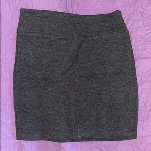 Tresics Charcoal Gray Pencil Skirt
